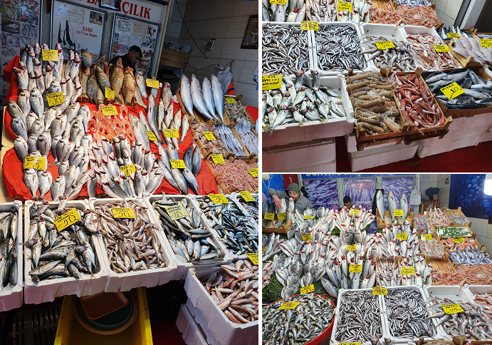Rybí trh Istanbul